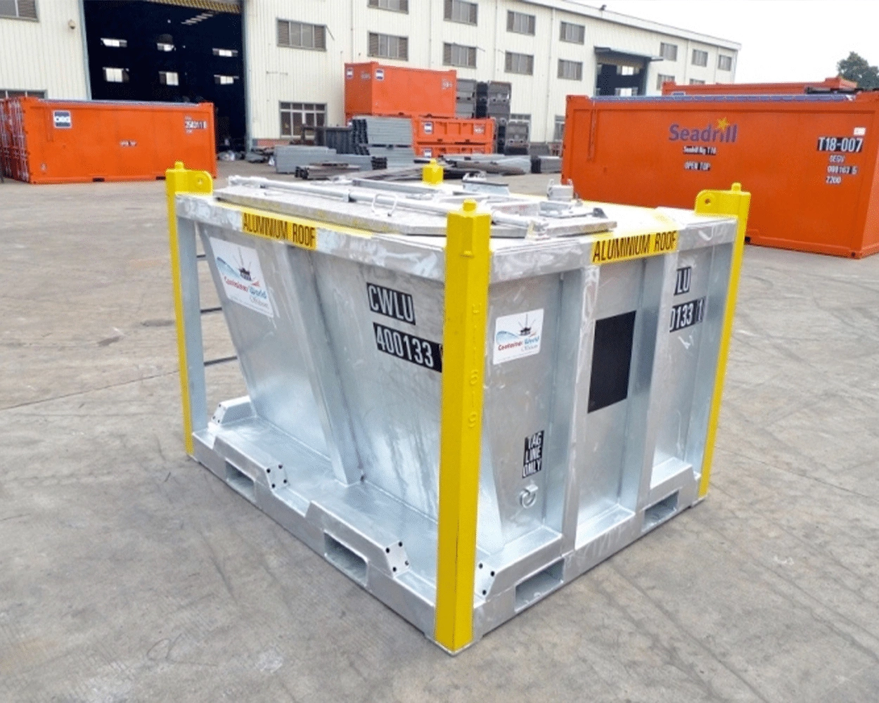 10 Ton Vacuum Mud Cutting Skips 2