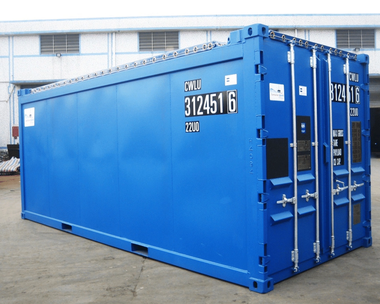 20′ Open Top Container 4